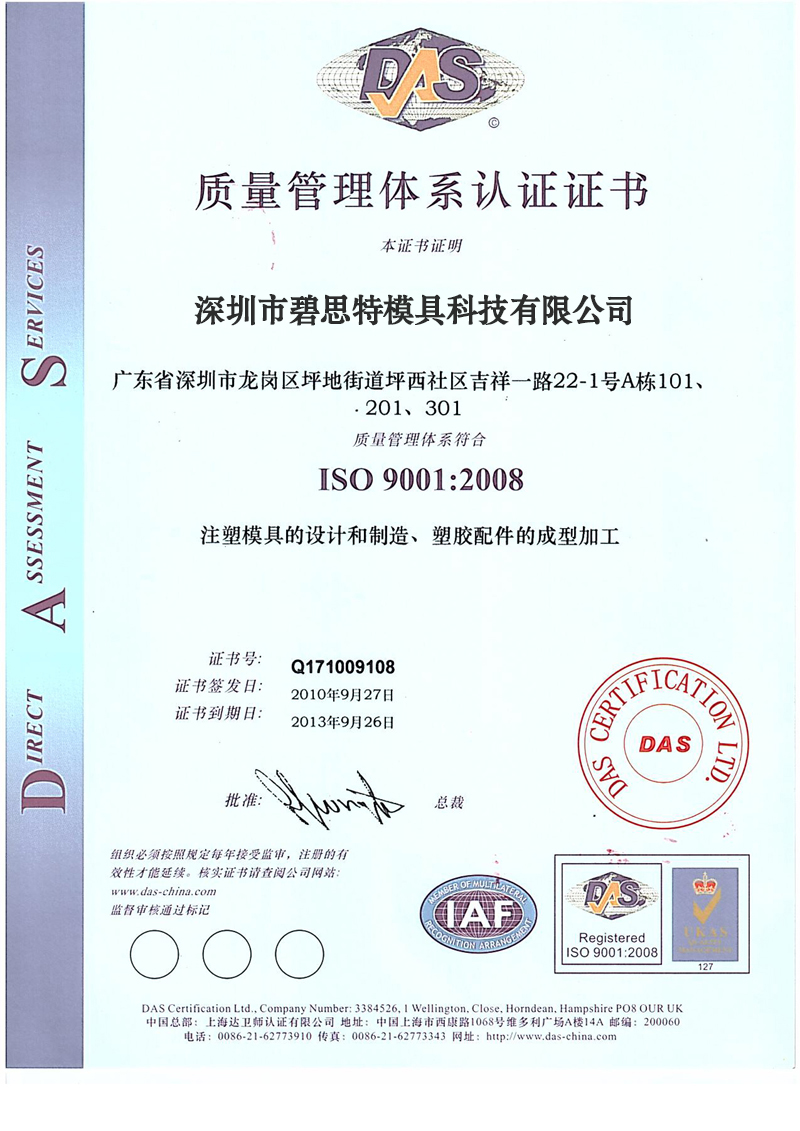 ISO認證（zhèng）